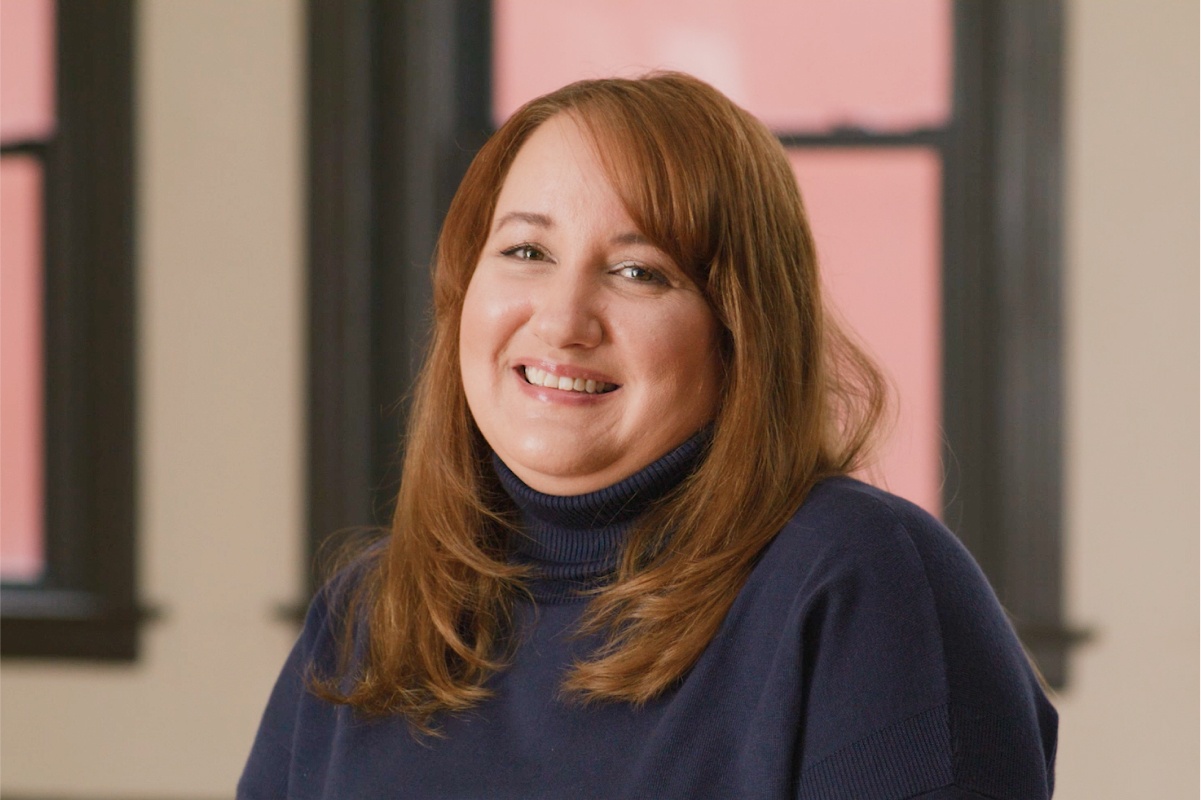 Image of a woman smiling