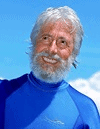 Portrait of Jean-Michael Cousteau.