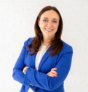 Portrait of Elizabeth Sweeny Block.