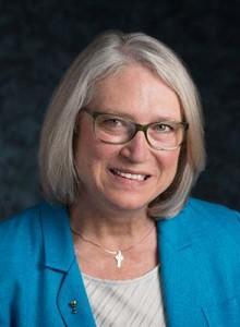 Portrait of Sharon Watkins.