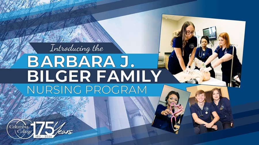 Slide introducing the Barbara J. Bilger Family Nursing Program.