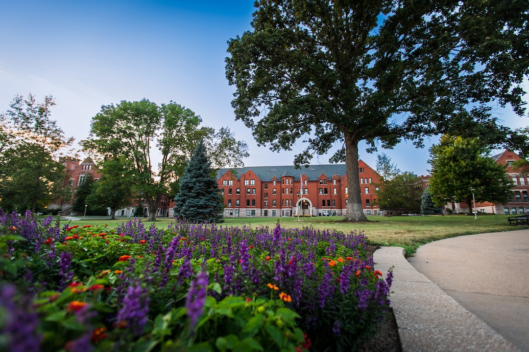 Tuition and Financial Aid: Campus in the evening